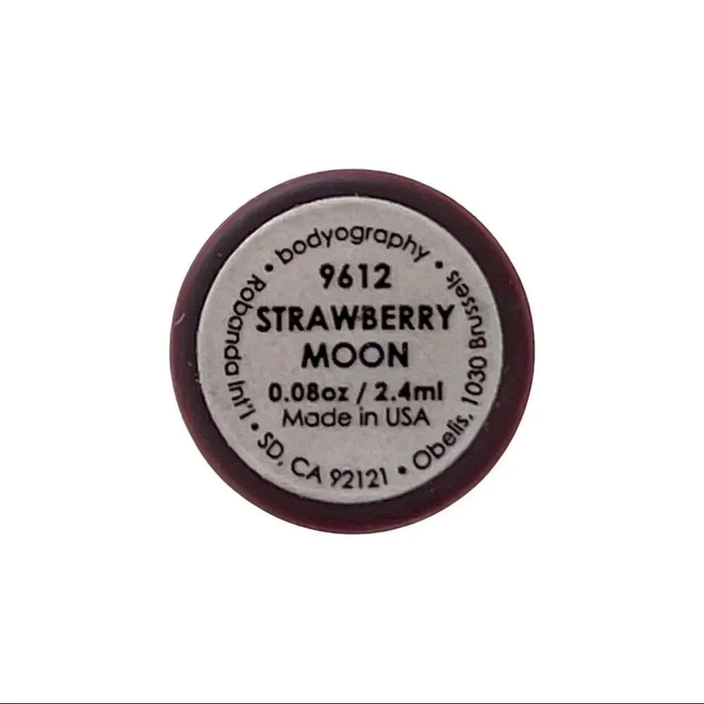 Bodyography Lip Lava Liquid Lipstick - Strawberry Moon/Metallic Red - NIB